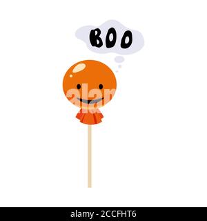 Candy, lollipop, icon, vector, illustration, isolated Stock Vector