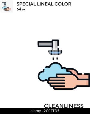 Water-gun Simple vector icon. Perfect color modern pictogram on editable stroke. Stock Vector