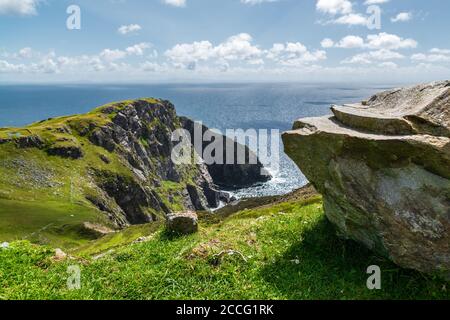 Slieve Leage landscape, Donegal, Ireland. Wild Atlantic Way. Stock Photo