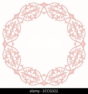 Elegant Vector Ornament in Classic Style Stock Vector