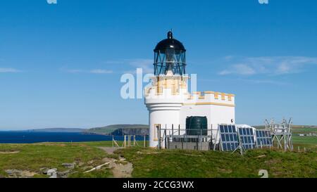 Birsay Lighthouse, Orkney Isles Stock Photo