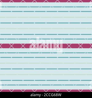 Abstract vintage noisy textured striped background. Seamless pattern. Vector. Stock Vector