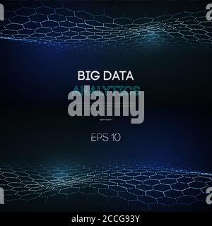 Big Data. Business inteligence technology background. Binary code ...