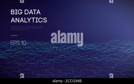 Business inteligence technology background. Binary code algorithms deep ...