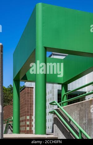 Ashworth Swimming Pool designed by Bussard/Dukis Associates Stock Photo