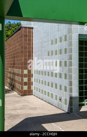 Ashworth Swimming Pool designed by Bussard/Dukis Associates Stock Photo