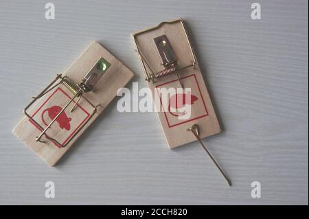 LEBENDFALLE . MÄUSEFALLE - MOUSE TRAP . LIVE TRAP Stock Photo - Alamy