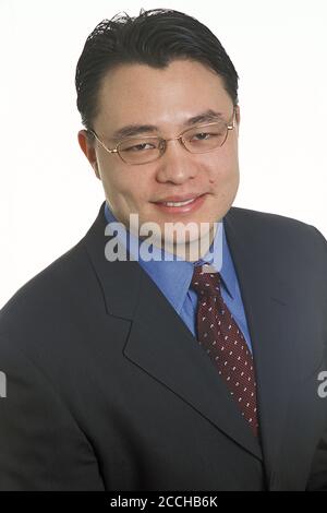 Young Asian Businessman Stock Photo