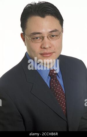Young Asian Businessman Stock Photo