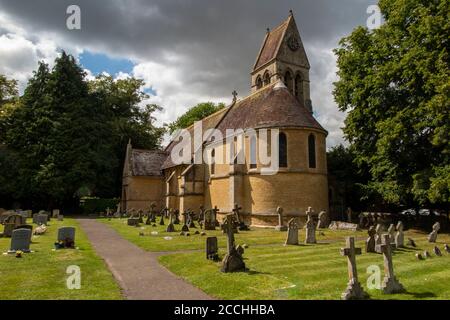 St. Mary the Virgin Church, Freeland, near Witney in Oxfordshire, England, UK Stock Photo