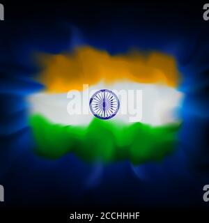 abstract indian flag background design Stock Vector Image & Art - Alamy