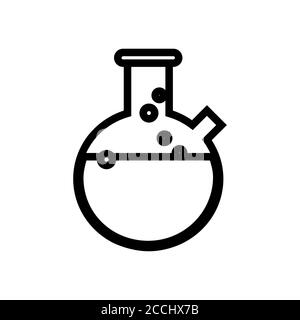 glass lab symbol Stock Vector