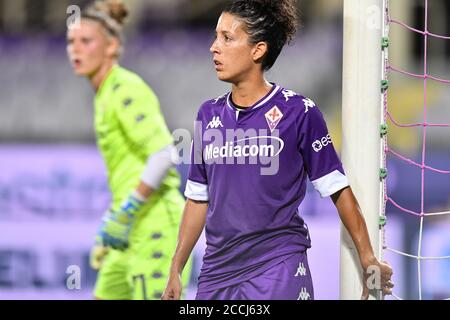 Claudia Neto (Fiorentina Femminile) during ACF Fiorentina femminile vs  Florentia San Gimignano, Italian Soccer Serie A Women Championship,  Florence, I Stock Photo - Alamy