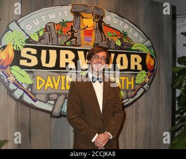 LOS ANGELES - DEC 19:  Christian Hubicki at the Survivor Season 37 Finale at CBS Television City on December 19, 2018 in Los Angeles, CA Stock Photo