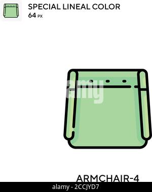 Gene Hand drawn color icon. Modern vector illustration concepts. Easy to edit and customize. Stock Vector