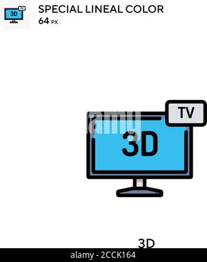 Direction-2 Hand drawn color icon. Modern vector illustration concepts. Easy to edit and customize. Stock Vector