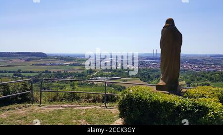 Scheuerberg is a sight of the city of Heilbronn Stock Photo