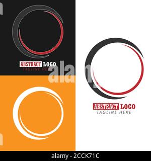 Abstract logo. Color vector illustration for logo, sticker or emblem Stock Vector