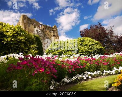 Guildford Castle, Guildford, Surrey, UK Stock Photo