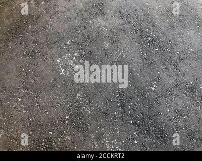 Asphalt road texture street background black material abstract. Transportation highway stone pattern surface dark tar textured. Traffic rough bitumen Stock Photo