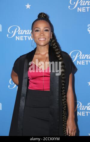 LOS ANGELES - JAN 18: Jasmine Mathews at the Paramount Network Launch