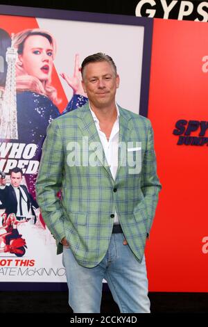LOS ANGELES - JUL 25:  Jason Cloth at The Spy Who Dumped Me Premiere at the Village Theater on July 25, 2018 in Westwood, CA Stock Photo