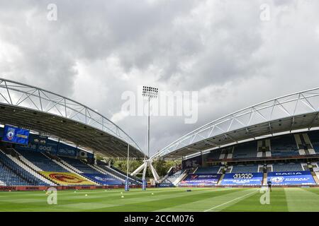 Huddersfield, UK, 22/08/2020 General view John Smiths Stadium prior to Challenge Cup match. Stock Photo