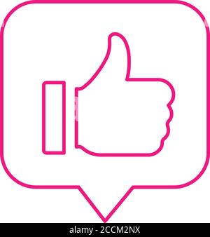 positive testimonial customer color icon vector illustration Stock ...