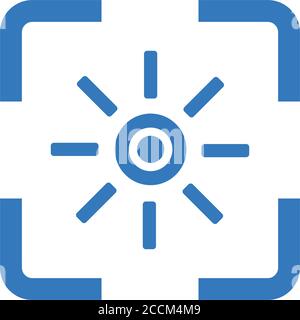 Bright, brightness icon. Beautiful design and fully editable vector for commercial use, printed files and presentations, Promotional Materials, web or Stock Vector