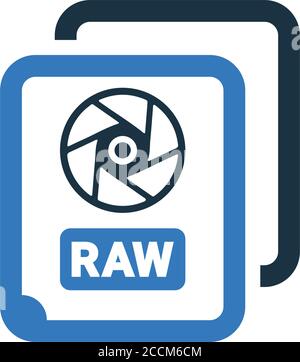 Photo, raw image icon - Perfect for use in designing and developing websites, printed files and presentations, Promotional Materials, Illustrations an Stock Vector