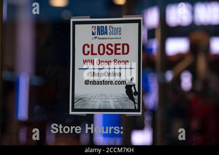 NBA Store 5th avenue New York City 