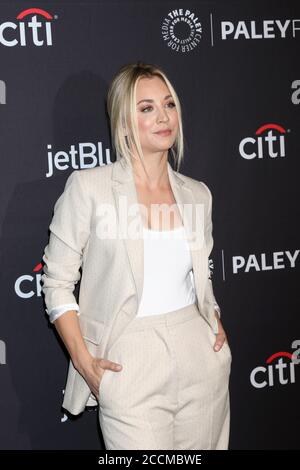 LOS ANGELES - MAR 21:  Kaley Cuoco at the 2018 PaleyFest Los Angeles - Big Bang Theory, Young Sheldon at Dolby Theater on March 21, 2018 in Los Angeles, CA Stock Photo