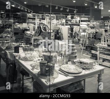 home decor expositions in department store Stock Photo