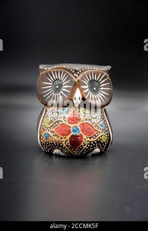 Ornament of an owl, still life Stock Photo