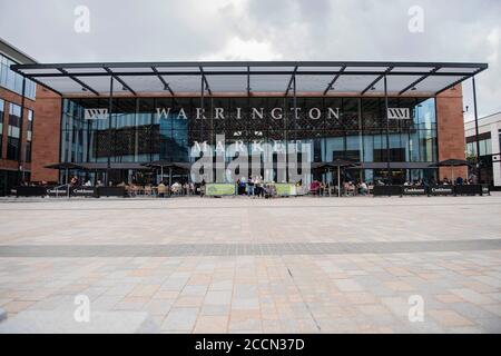 Warrington Market Stock Photo