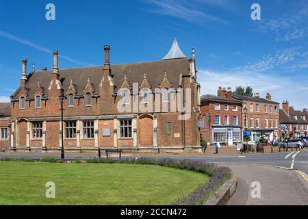 Old Town Hall (Zoohause store), Market Place, Woburn, Bedfordshire, England, United Kingdom Stock Photo