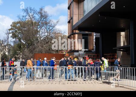The South Gate entrance to the redeveloped Adelaide Oval which was  completed in March 2014 Stock Photo - Alamy