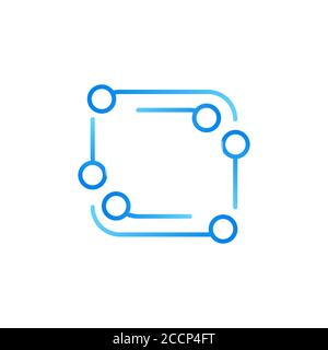 technology icon vector design template illustration Stock Vector