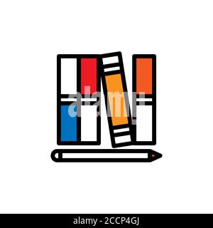 book document icon vector design template illustration Stock Vector