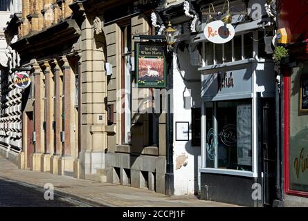 Silver Street in Hull, Humberside, East Yorkshire, England UK Stock Photo