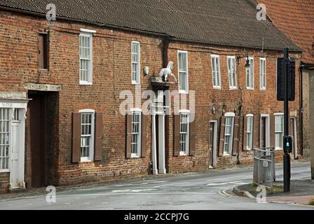 Nellie's (AKA the White Horse), a pub in Hengate, Beverley, North Yorkshire, England UK Stock Photo