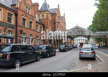 Marylebone railway station in Melrose Place, Marylebone, London, England, UK Stock Photo