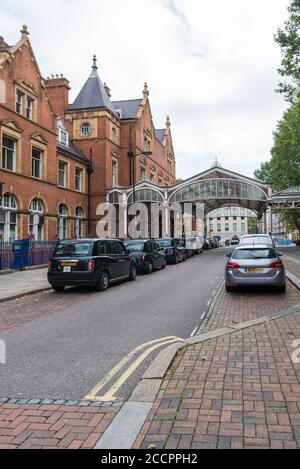 Marylebone railway station in Melrose Place, Marylebone, London, England, UK Stock Photo