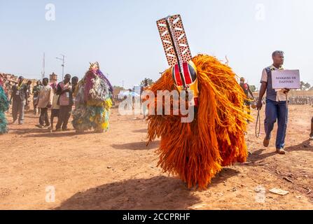 Traditional african masks Stock Photo - Alamy