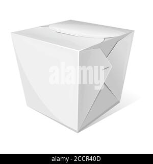 Vector noodle box Stock Vector