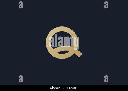 Letter Q logo design . modern and creative logo . vector illustration Stock Vector