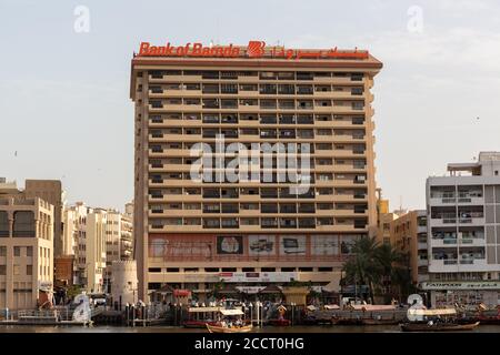 Bank of Baroda, Dubai Stock Photo