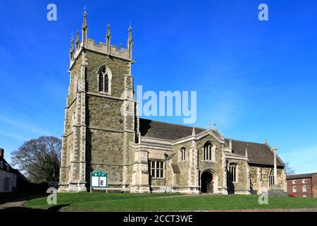 View of St Wilfreds church, Alford town, Lincolnshire, England; UK Stock Photo