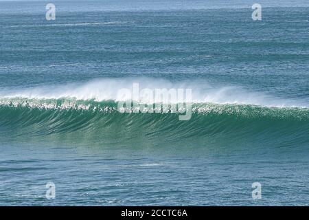 Big ocean waves. Perfect Waves Stock Photo