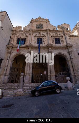 Cagliari, Italy - 07 19 2020: Cagliari on a sunny summer day in the ...